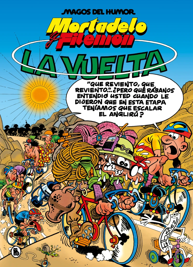 Portada: Mortadelo y Filemón. La vuelta (Magos del Humor)
