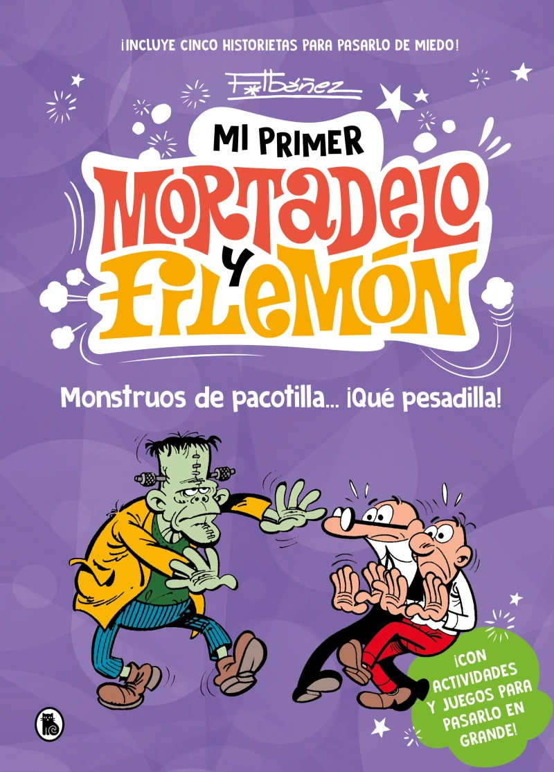 Portada: Mi primer Mortadelo y Filemón - Monstruos de pacotilla… ¡qué pesadilla!