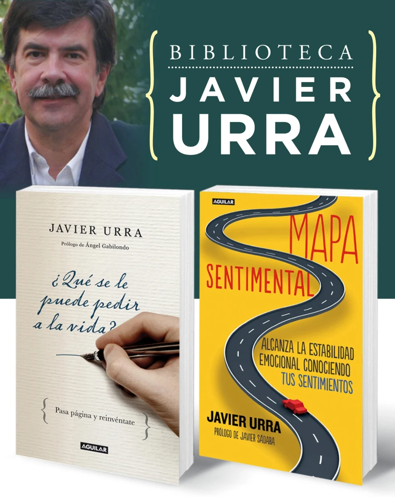 Portada: Biblioteca Javier Urra (Pack 2 e-books): ¿Qué se le puede pedir a la vida? + Mapa sentimental