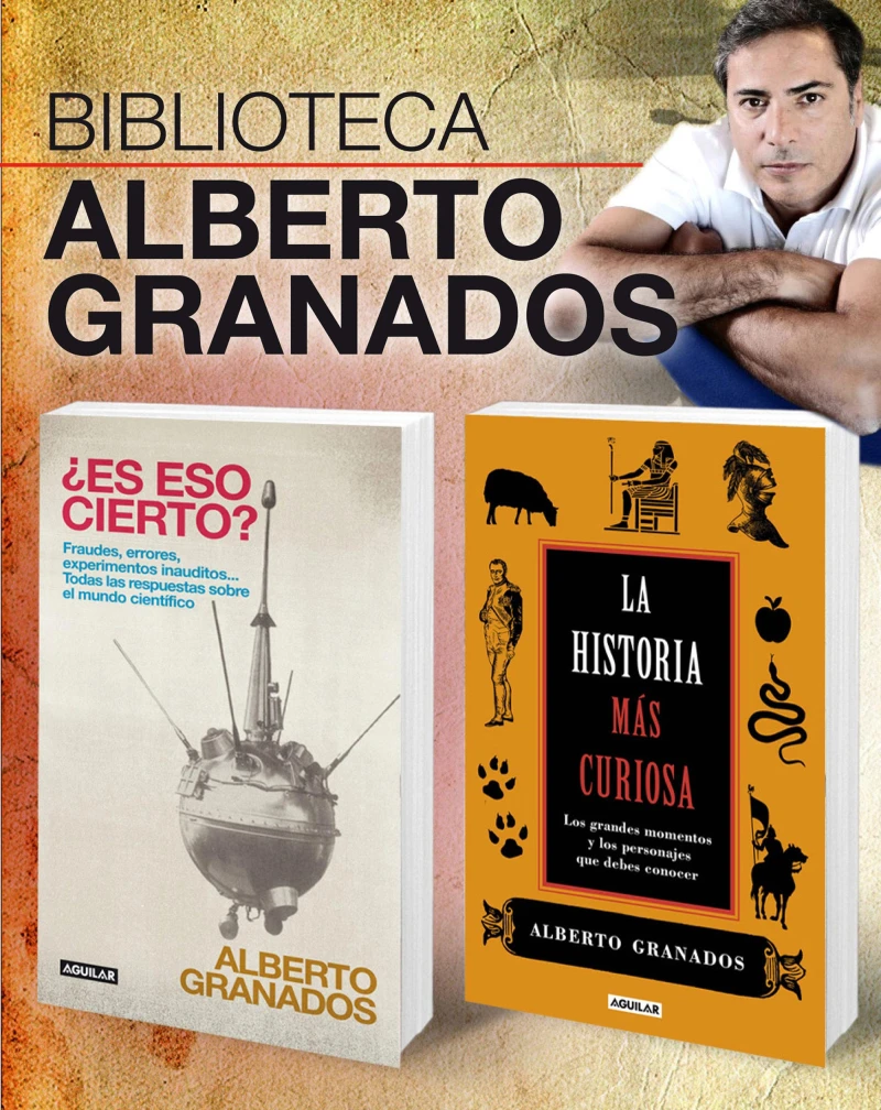 Portada: Biblioteca Alberto Granados (pack 2 ebooks con ¿Es eso cierto? | La historia más curiosa)