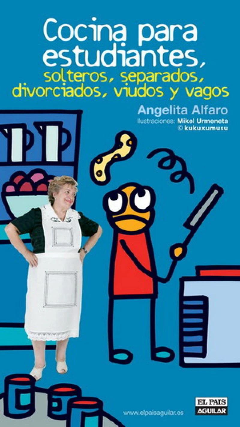 Portada: Cocina para estudiantes, solteros, separados, divorciados, viudos y vagos