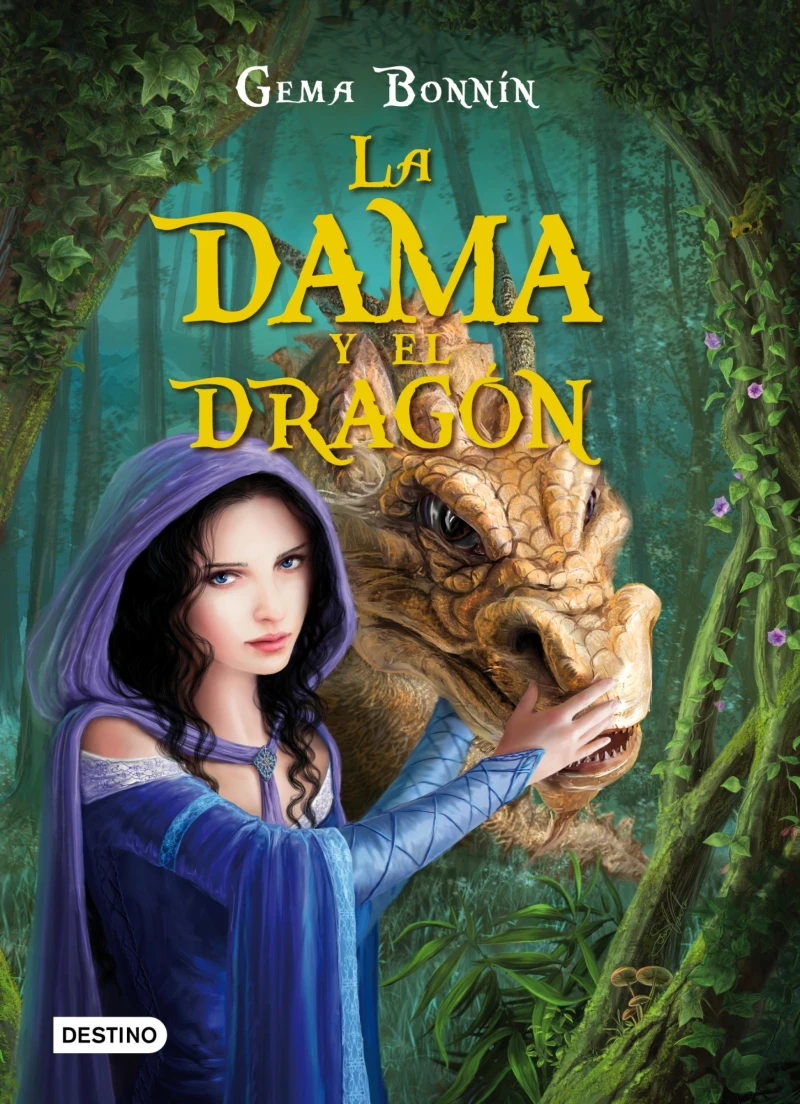Portada del tomo 1: La dama y el dragón