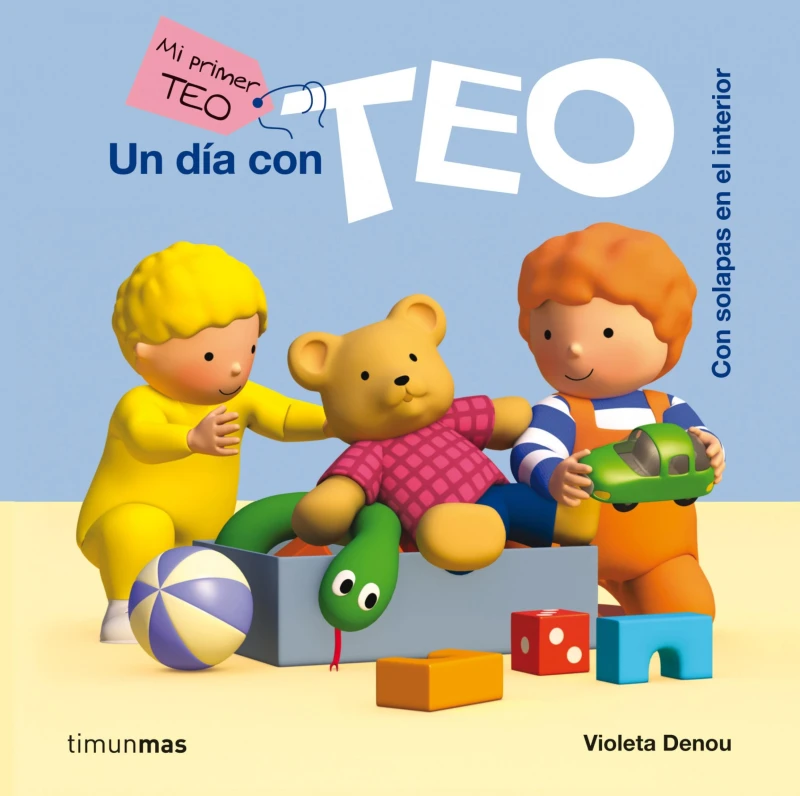 Portada: Un día con Teo (ebook interactivo)
