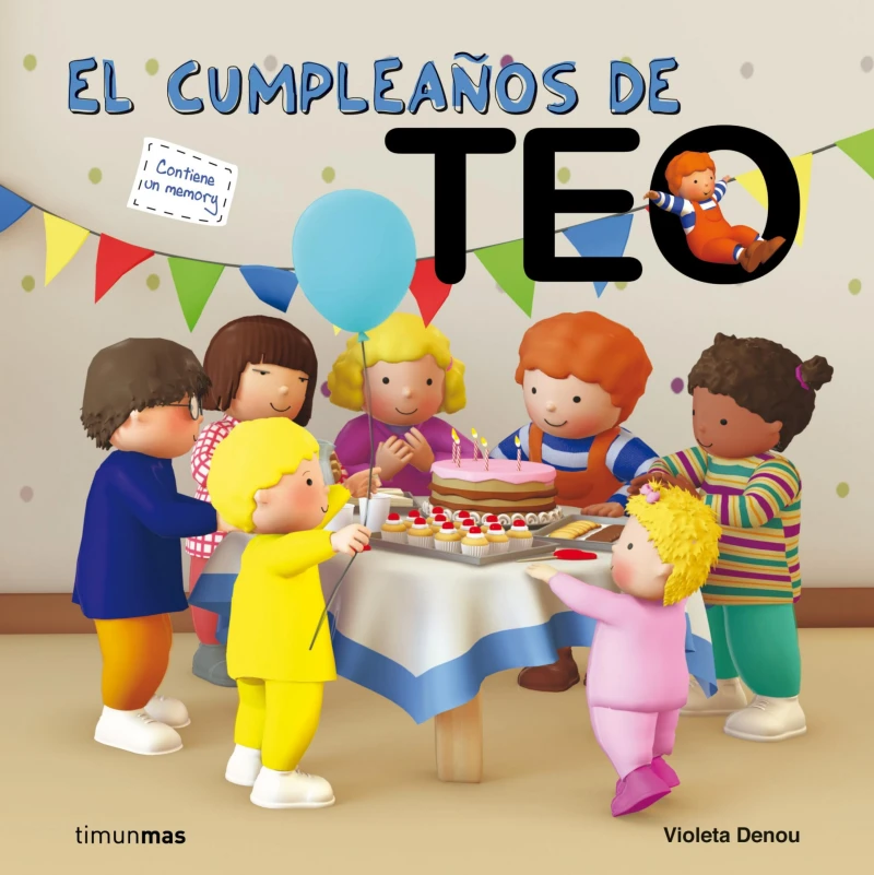 Portada: El cumpleaños de Teo