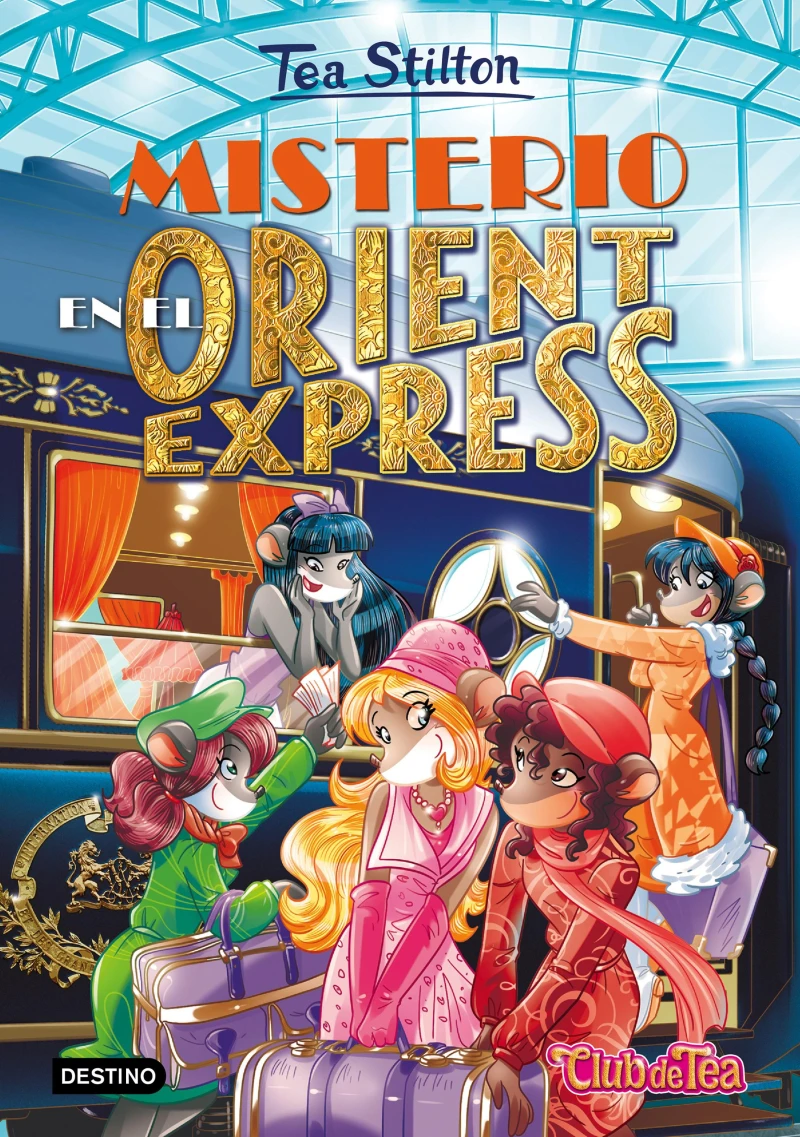 Portada: Misterio en el Orient Express