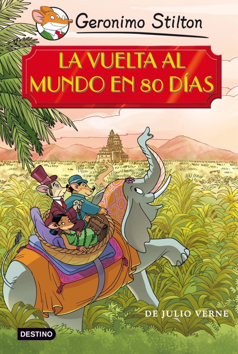 Portada: La vuelta al mundo en 80 días