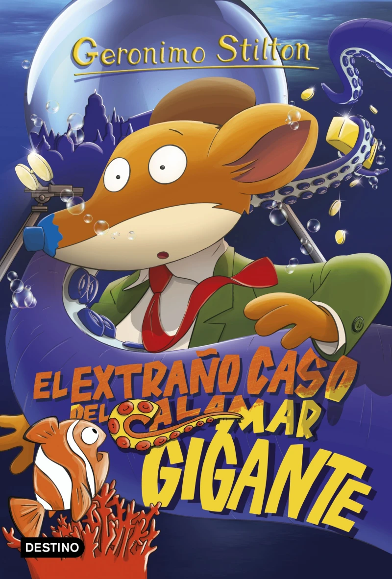Portada: El extraño caso del calamar gigante