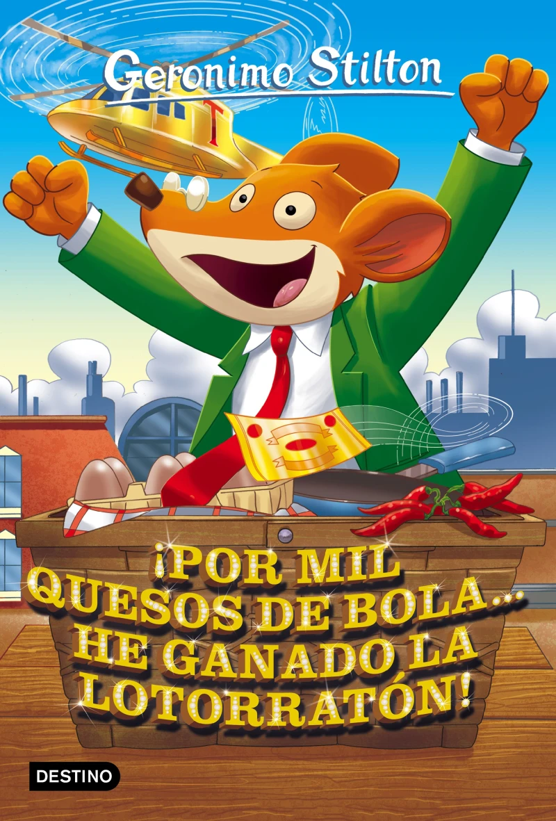 Portada: ¡Por mil quesos de bola... he ganado la lotorratón!