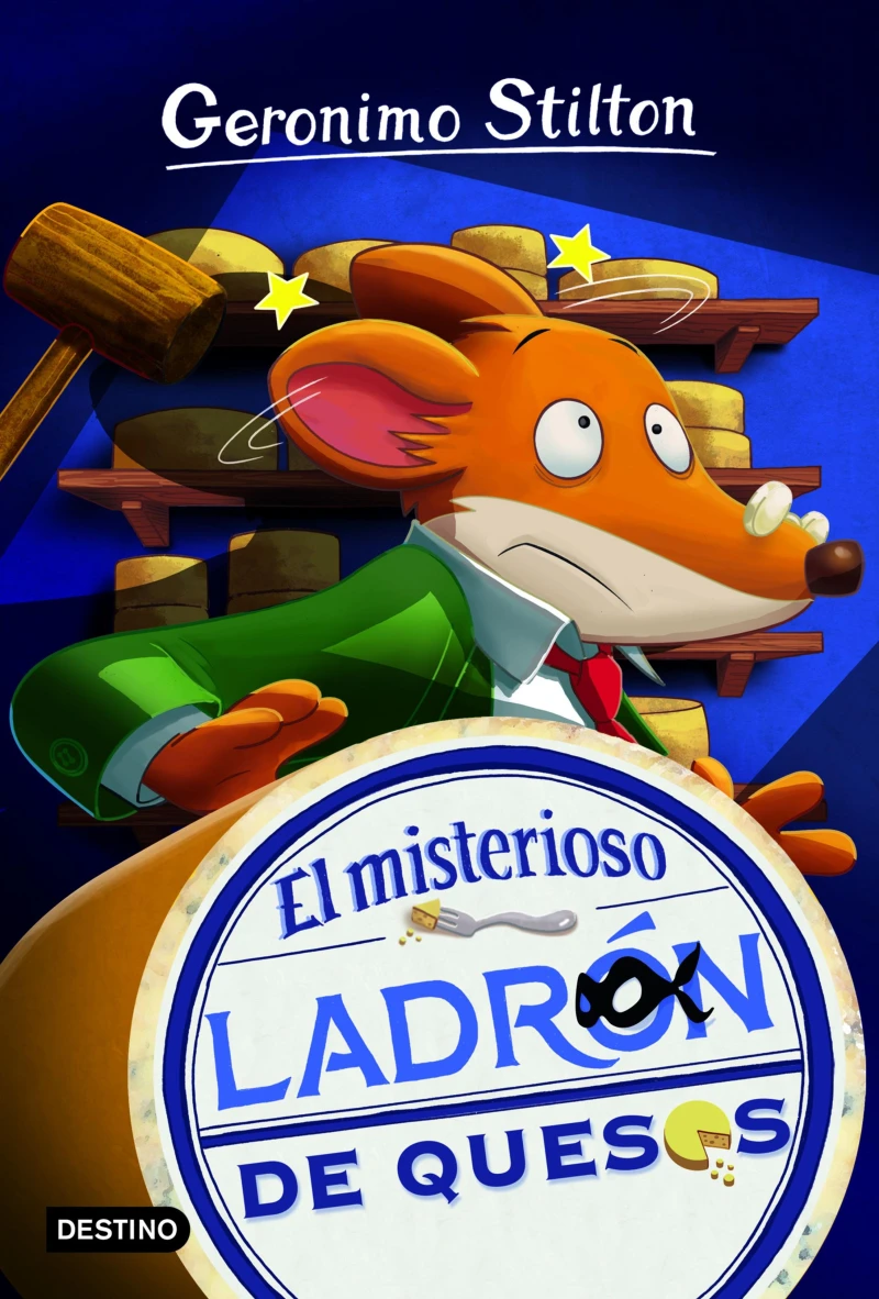 Portada: El misterioso ladrón de quesos