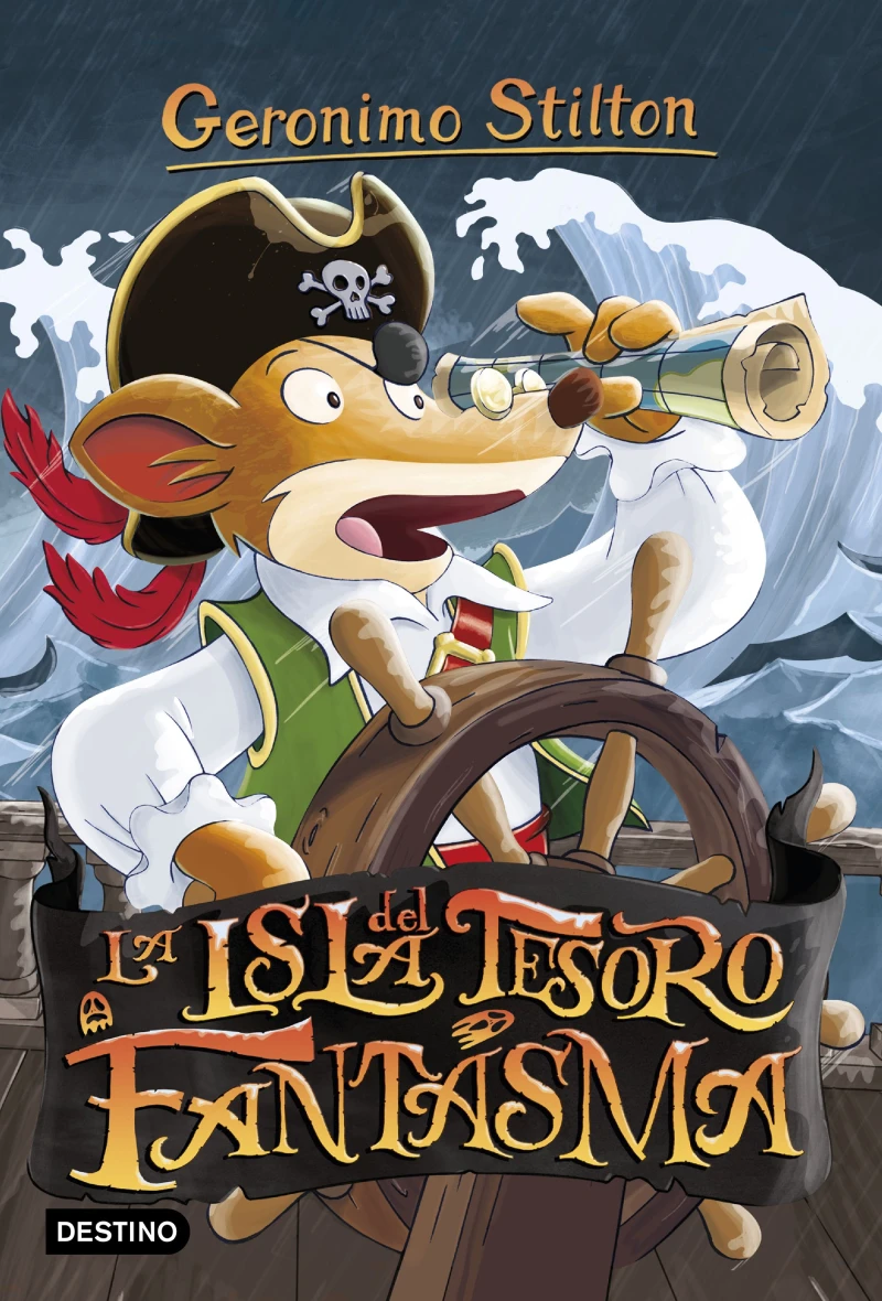 Portada: La isla del tesoro fantasma