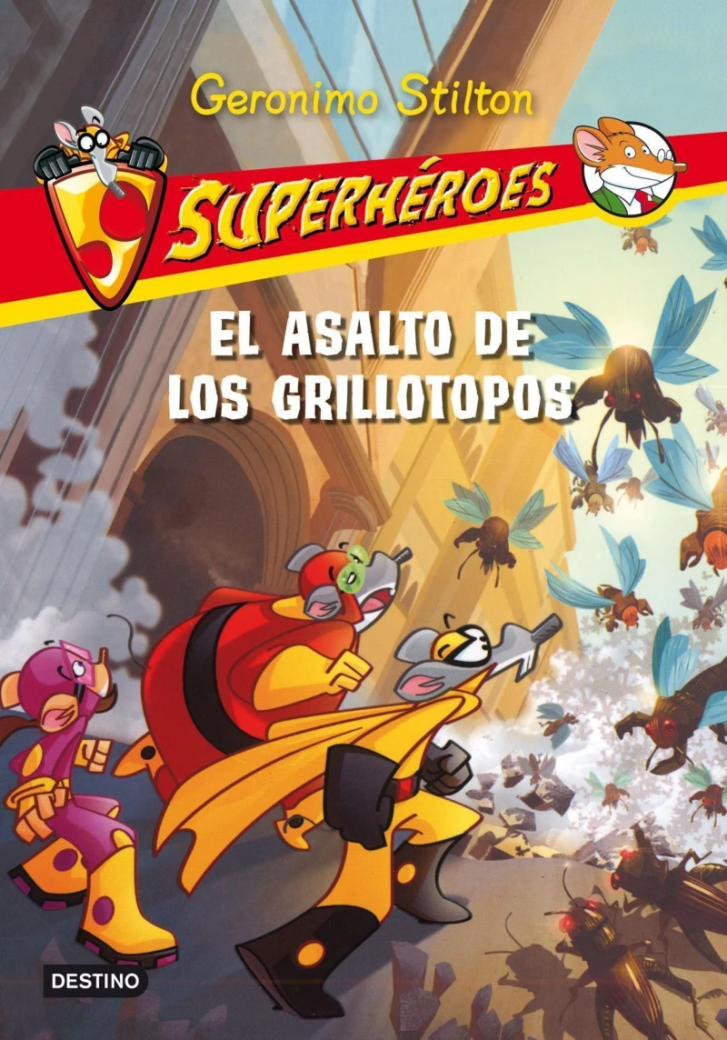 Portada: El asalto de los grillotopos
