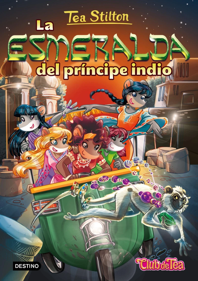 Portada: La esmeralda del príncipe indio