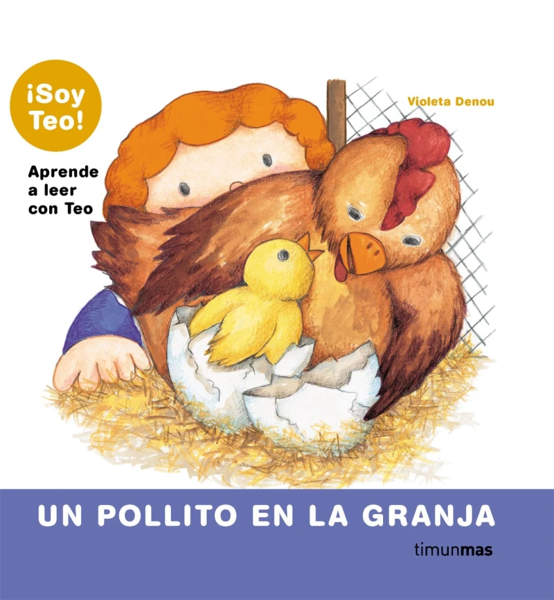 Portada: Un pollito en la granja