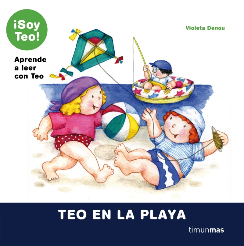 Portada: Teo en la playa