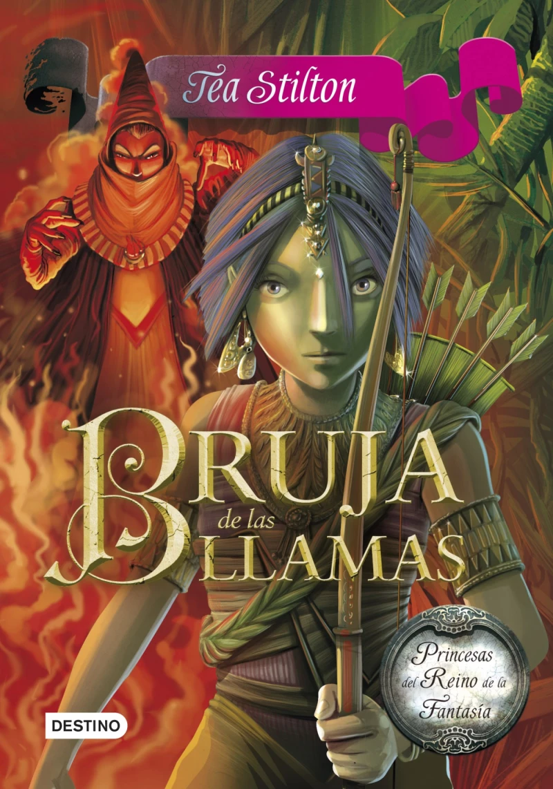Portada: Bruja de las llamas