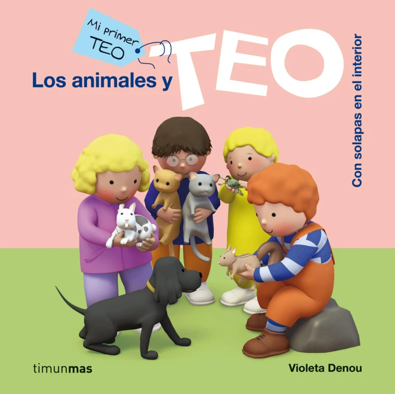 Portada: Los animales y Teo (Ebook interactivo)