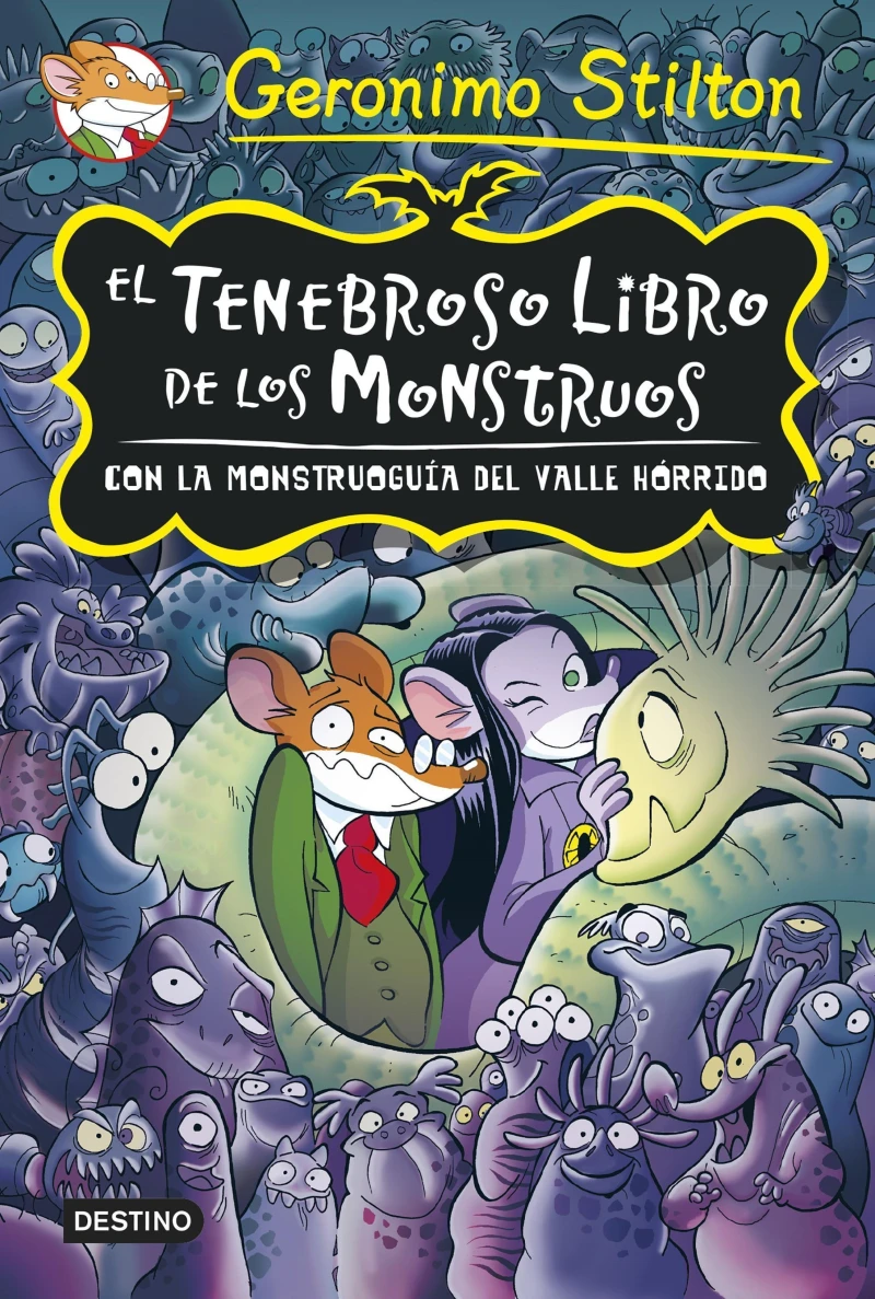 Portada: El tenebroso libro de los monstruos