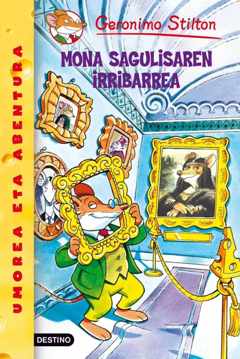 Portada: Mona Sagulisaren Irribarrea
