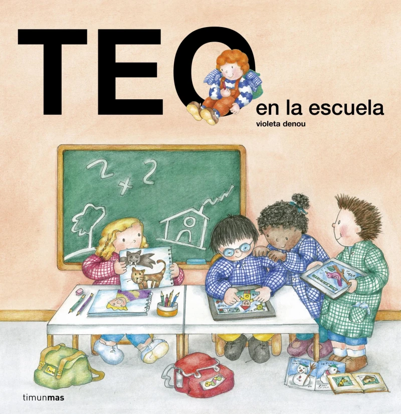 Portada: Teo en la escuela