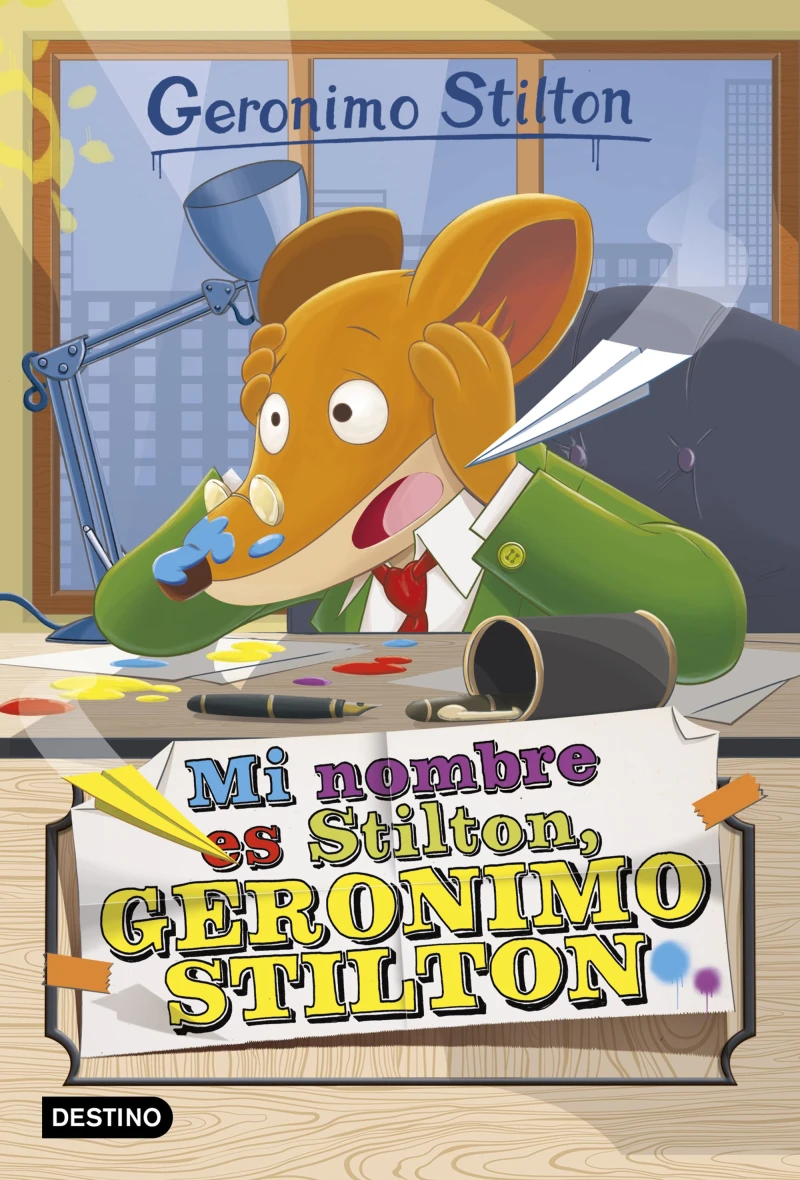 Portada: Mi nombre es Stilton, Geronimo Stilton