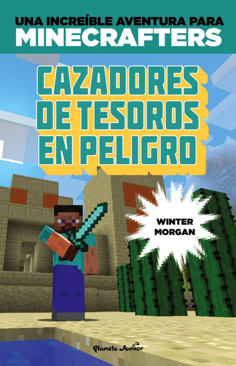 Portada: Minecraft. Cazadores de tesoros en peligro