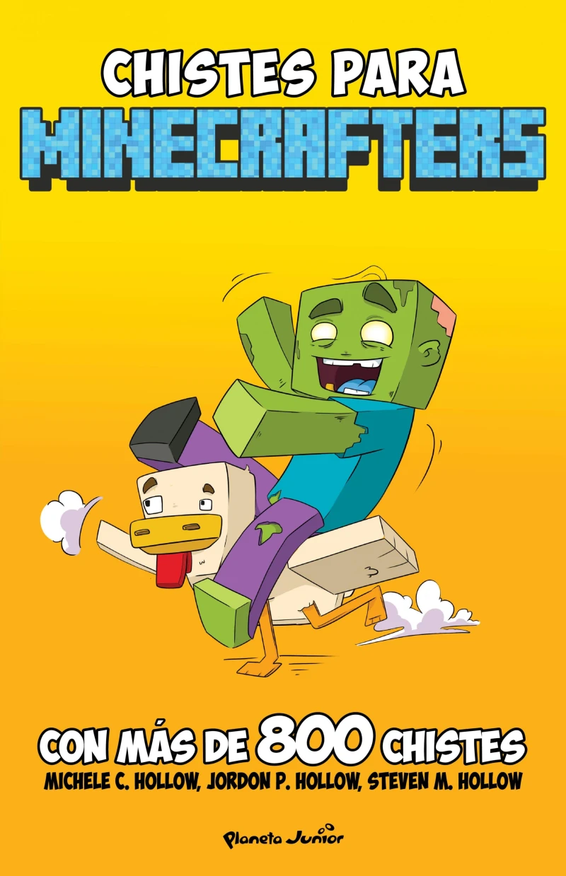 Portada: Minecraft. Chistes para minecrafters