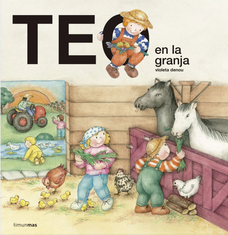 Portada: Teo en la granja