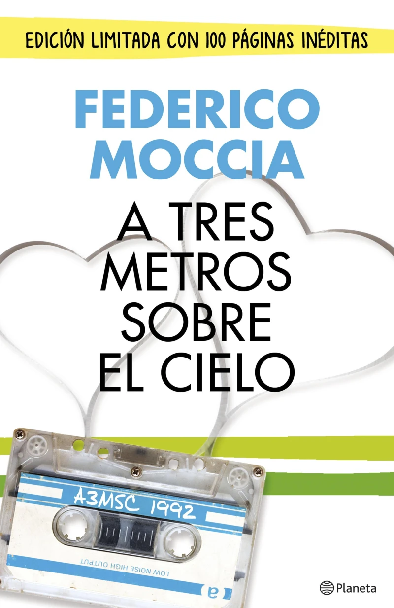 Portada: A tres metros sobre el cielo (edición original)
