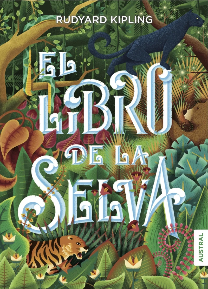 Portada: El libro de la selva
