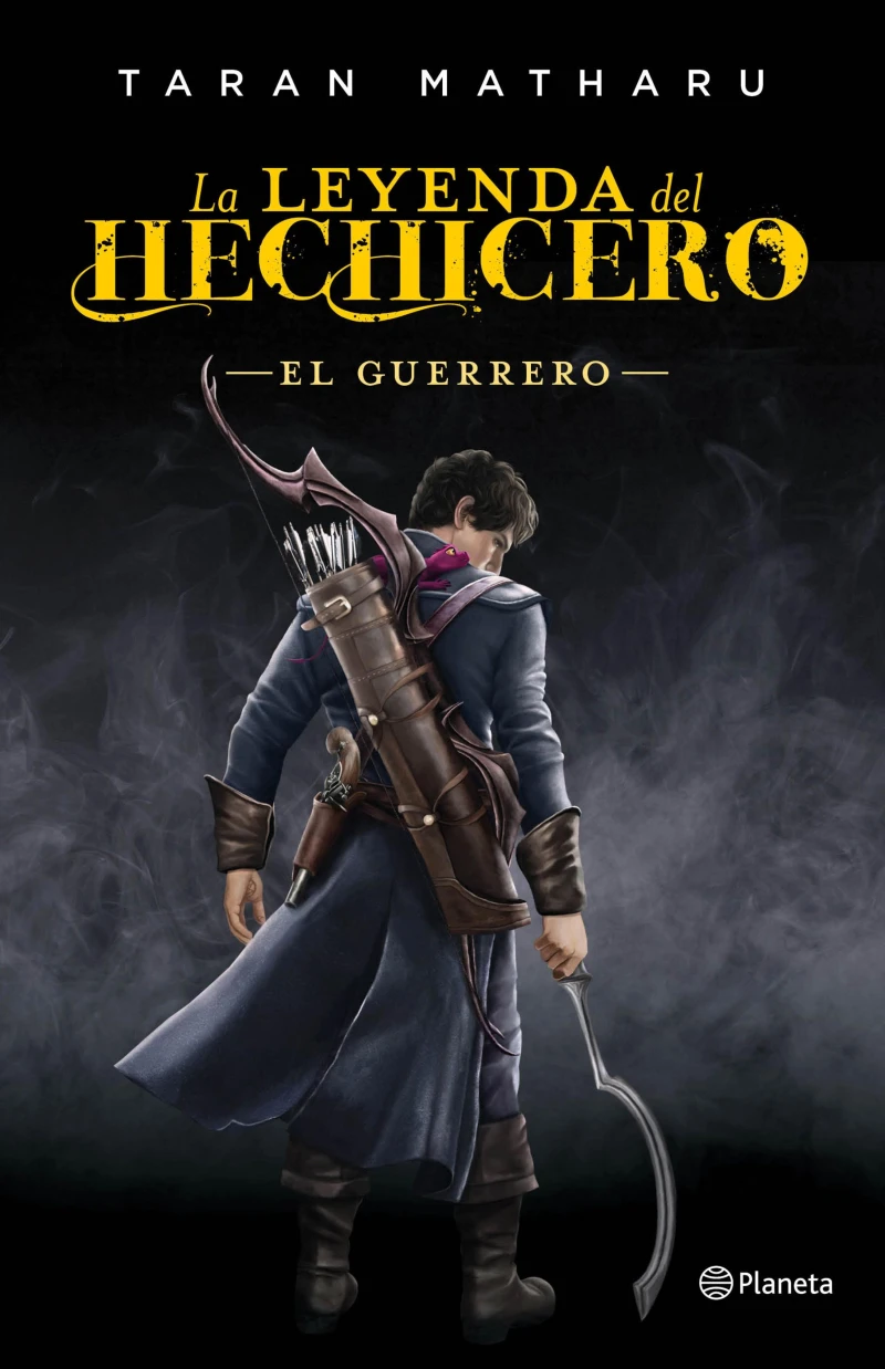 Portada: El guerrero (Serie La leyenda del hechicero 2)