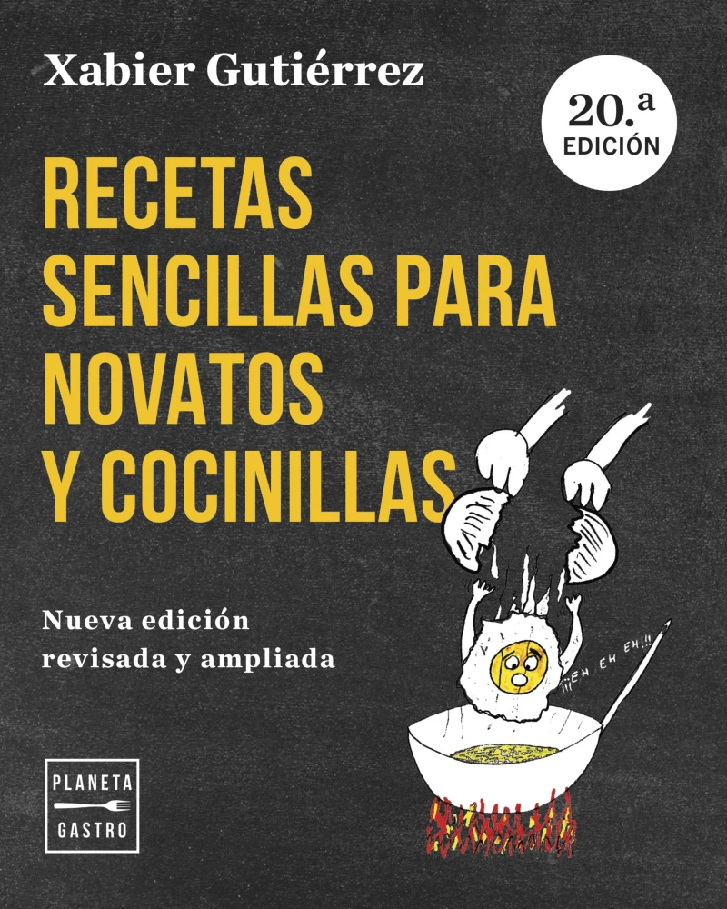 Portada: Recetas sencillas para novatos y cocinillas. Nueva edición actualizada