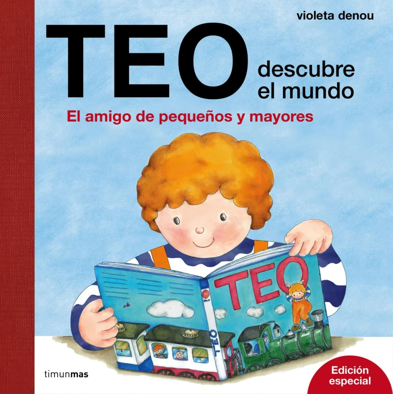 Portada: Teo descubre el mundo. Edición especial