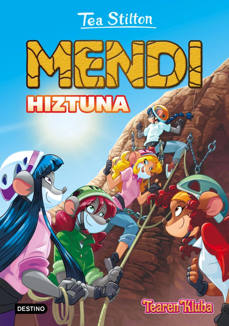 Portada: Tea Stilton. Mendi hiztuna
