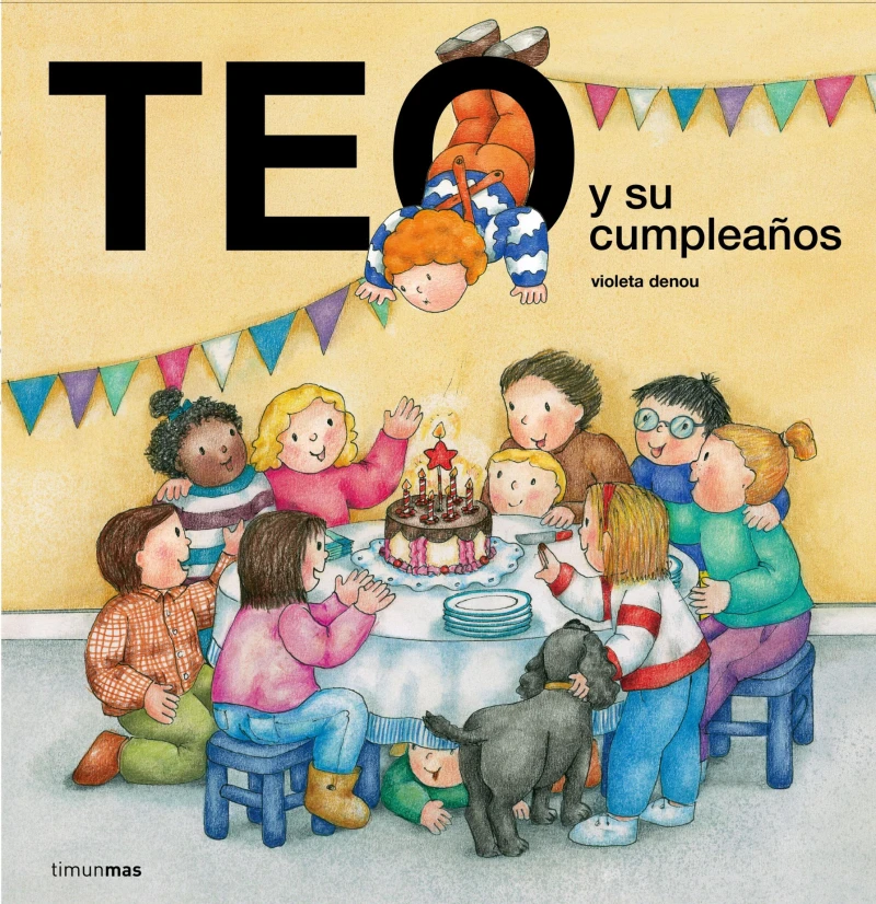 Portada: Teo y su cumpleaños