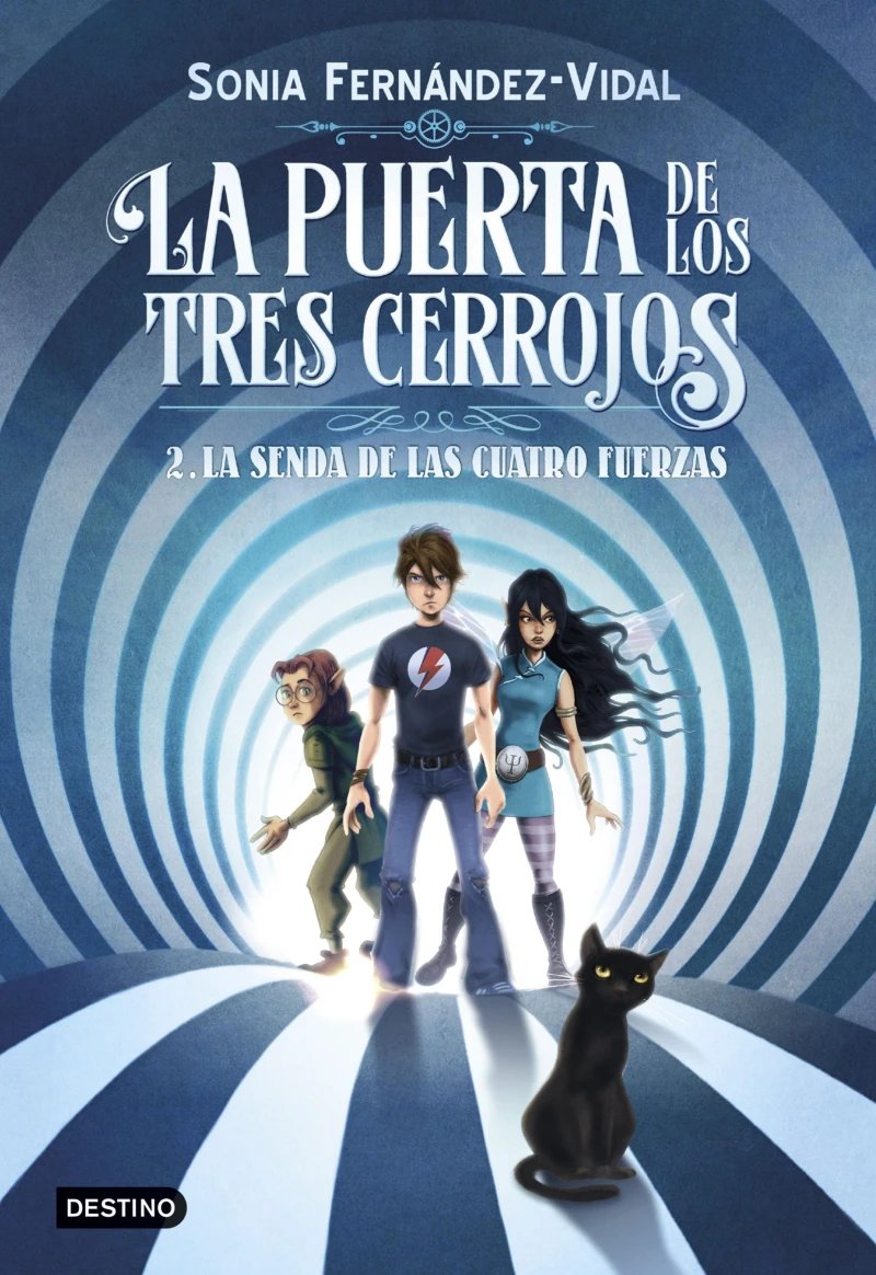 Portada: La puerta de los tres cerrojos 2. La senda de las cuatro fuerzas