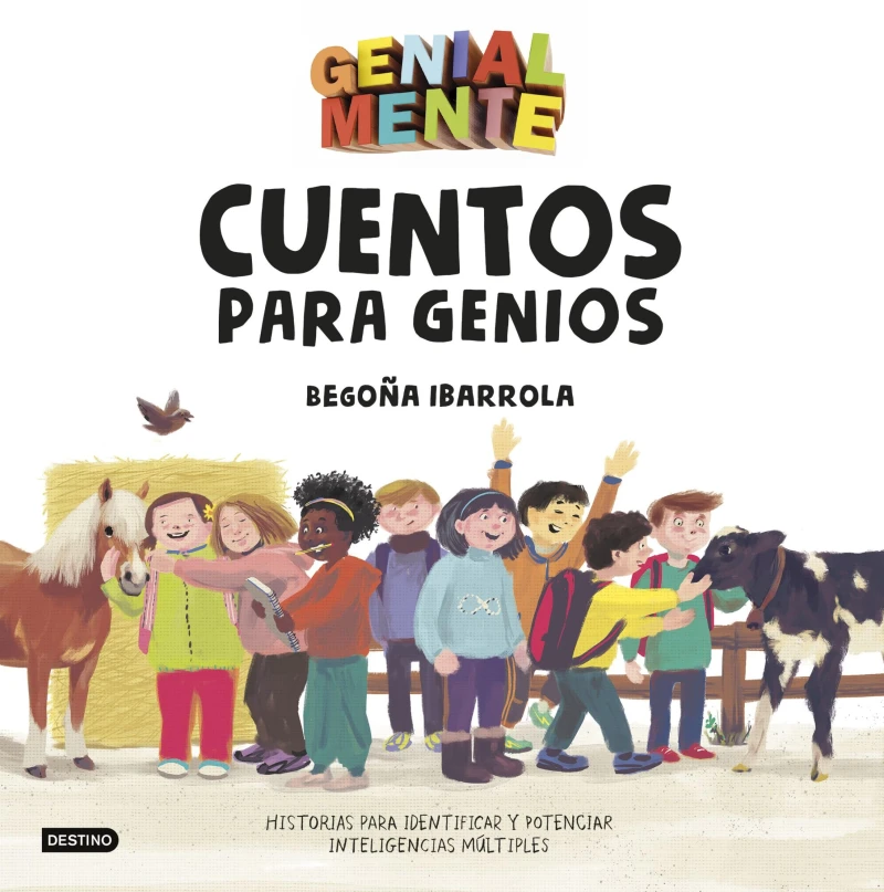 Portada: Genial Mente. Cuentos para Genios