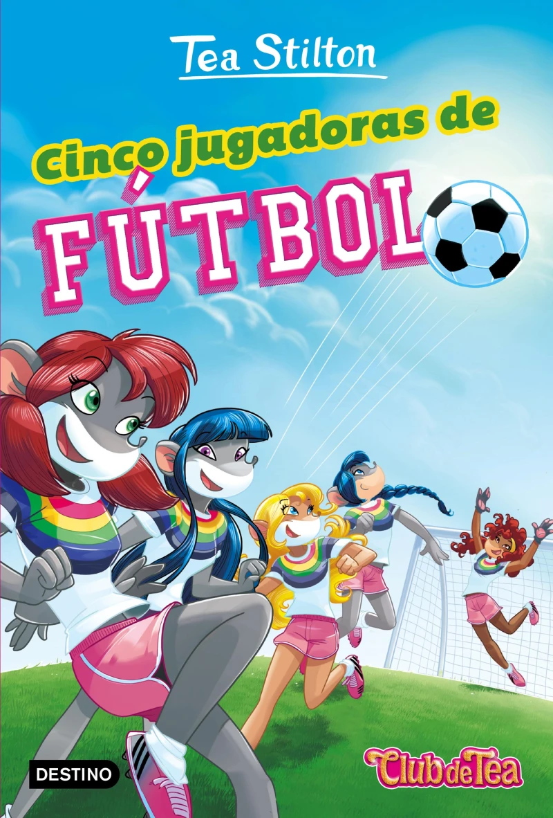 Portada: Cinco jugadoras de fútbol