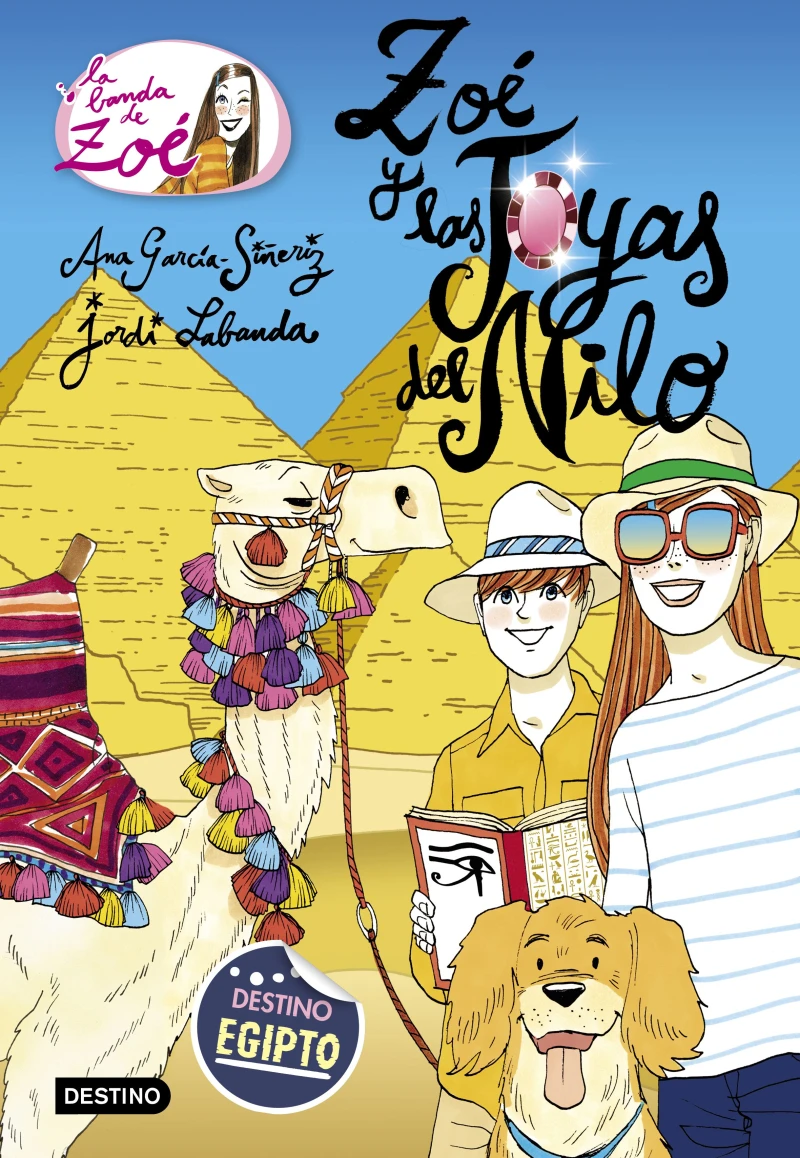 Portada: Zoé y las joyas del Nilo
