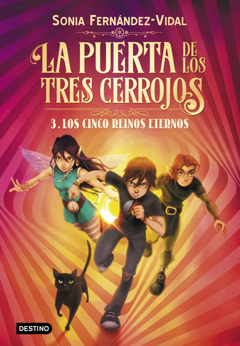 Portada: La puerta de los tres cerrojos 3. Los cinco reinos eternos