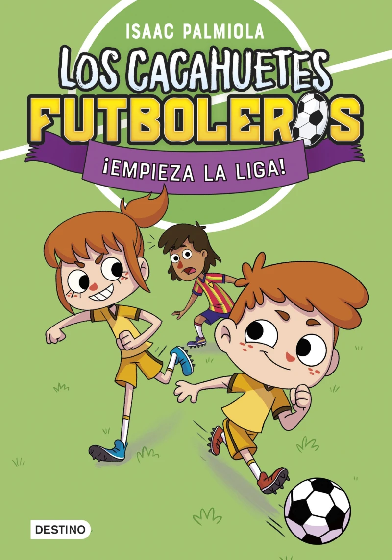 Portada: Los Cacahuetes futboleros 1. ¡Empieza la liga! Nueva presentación