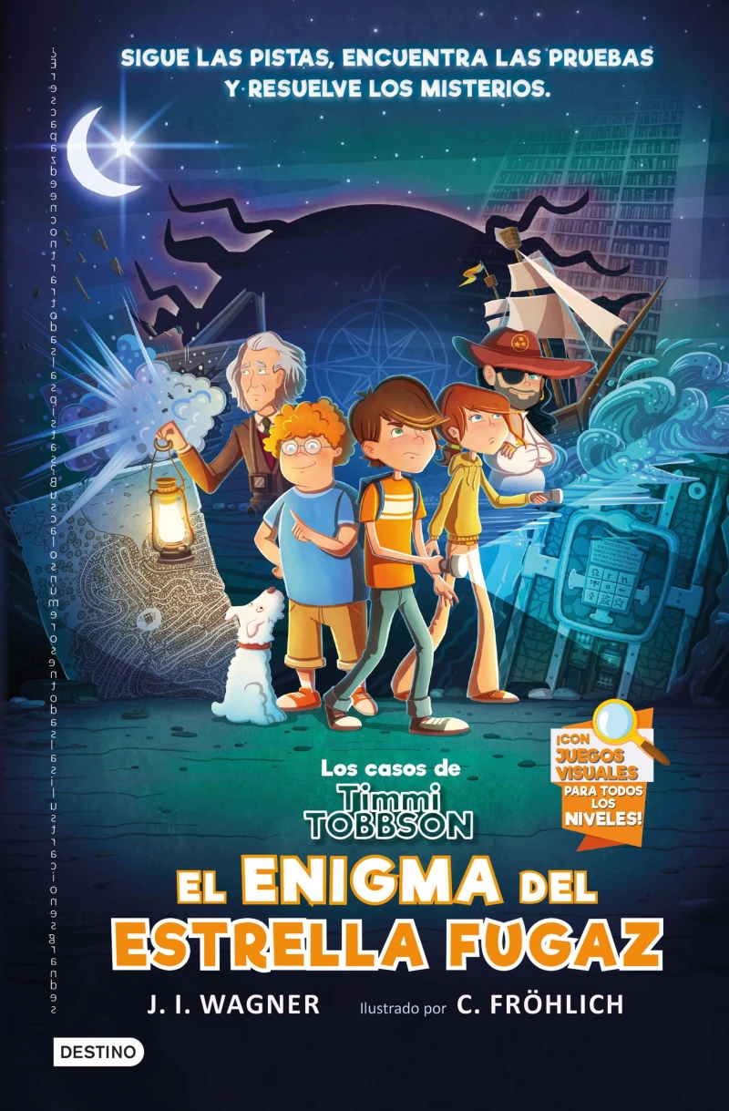 Portada: Los casos de Timmi Tobbson 1: El enigma del Estrella Fugaz