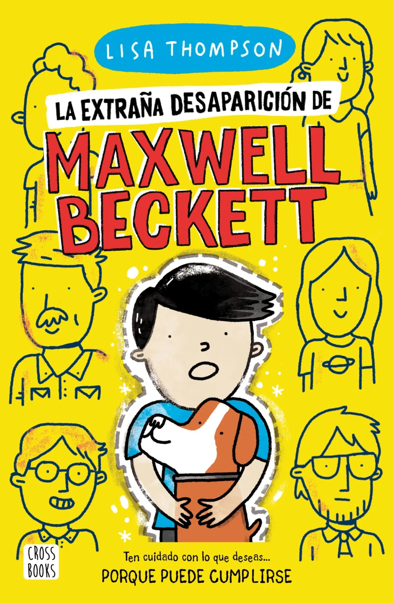 Portada: La extraña desaparición de Maxwell Beckett