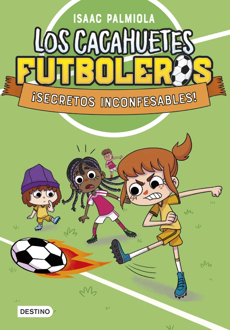 Portada: Los Cacahuetes futboleros 3. ¡Secretos inconfesables! Nueva presentación