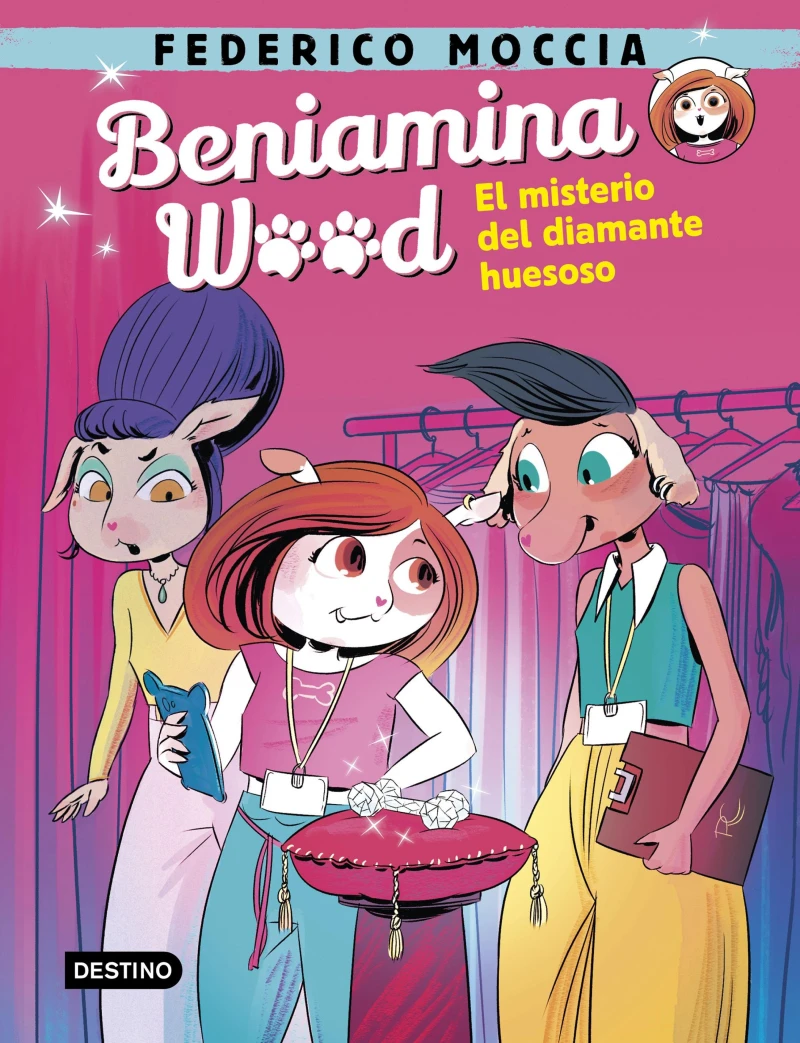 Portada: Beniamina Wood 1. El misterio del diamante huesoso