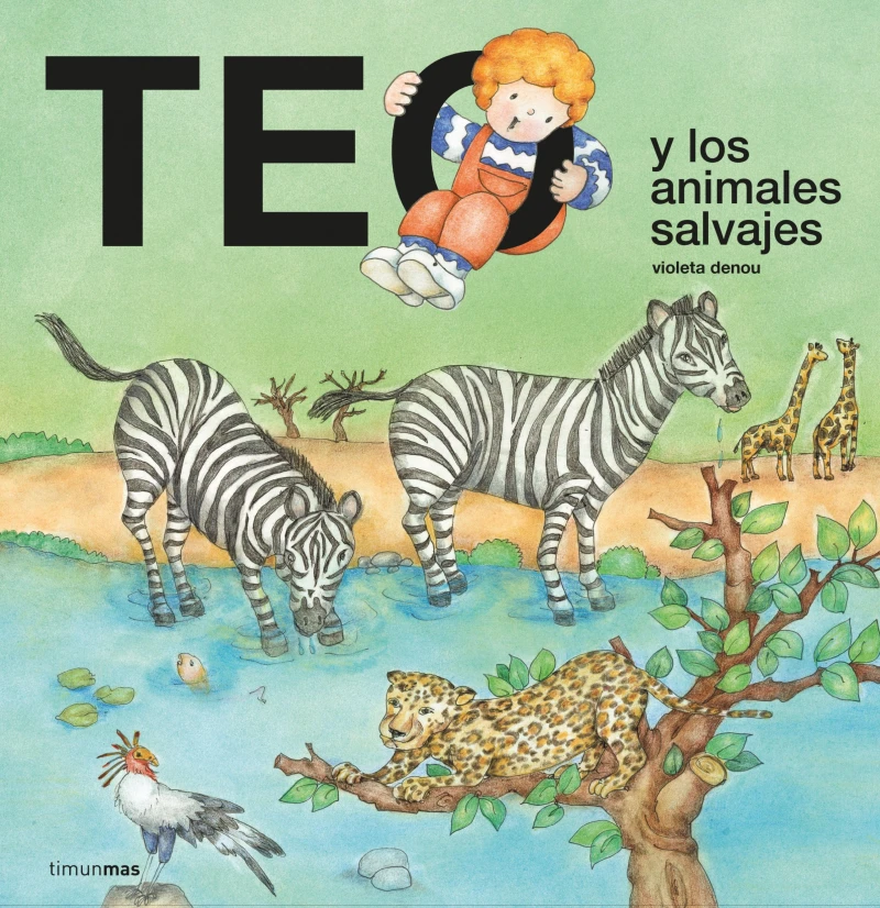 Portada: Teo y los animales salvajes