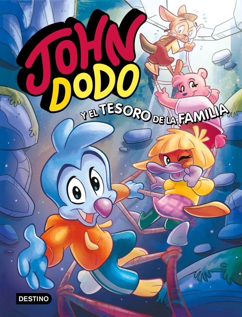 Portada: John Dodo 1. John Dodo y el tesoro de la familia