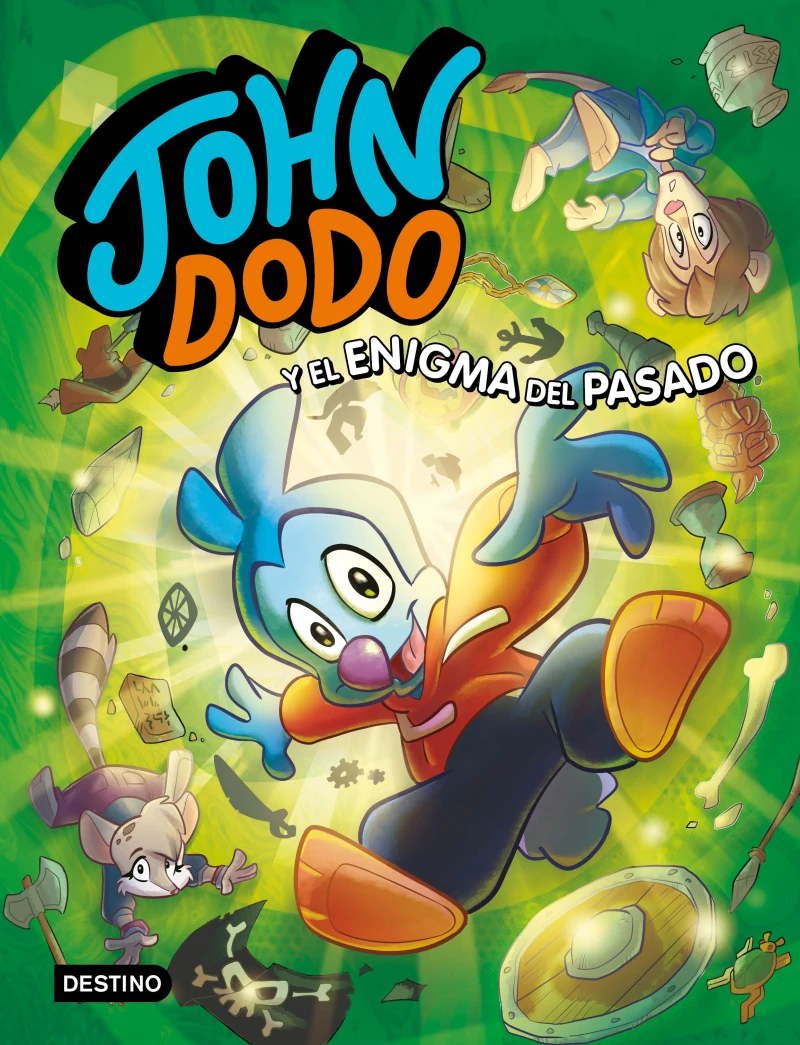Portada: John Dodo 2. John Dodo y el enigma del pasado