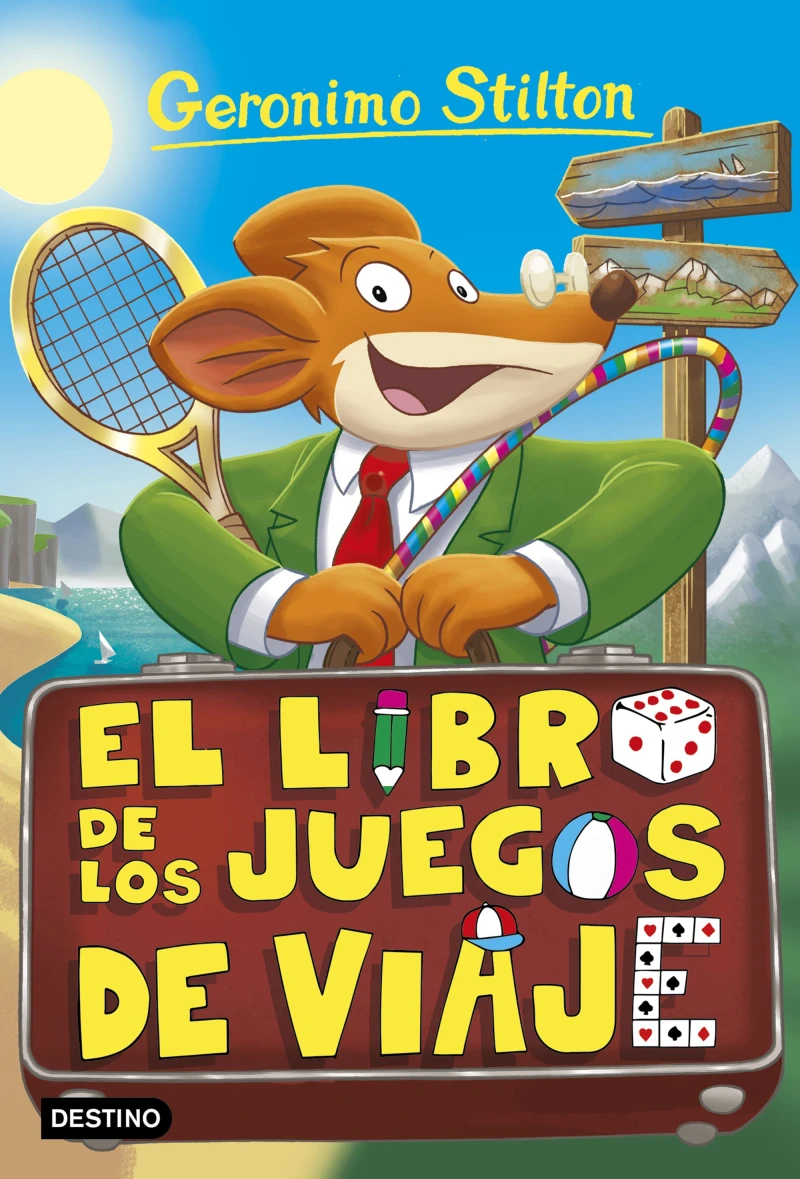 Portada: El libro de los juegos de viaje