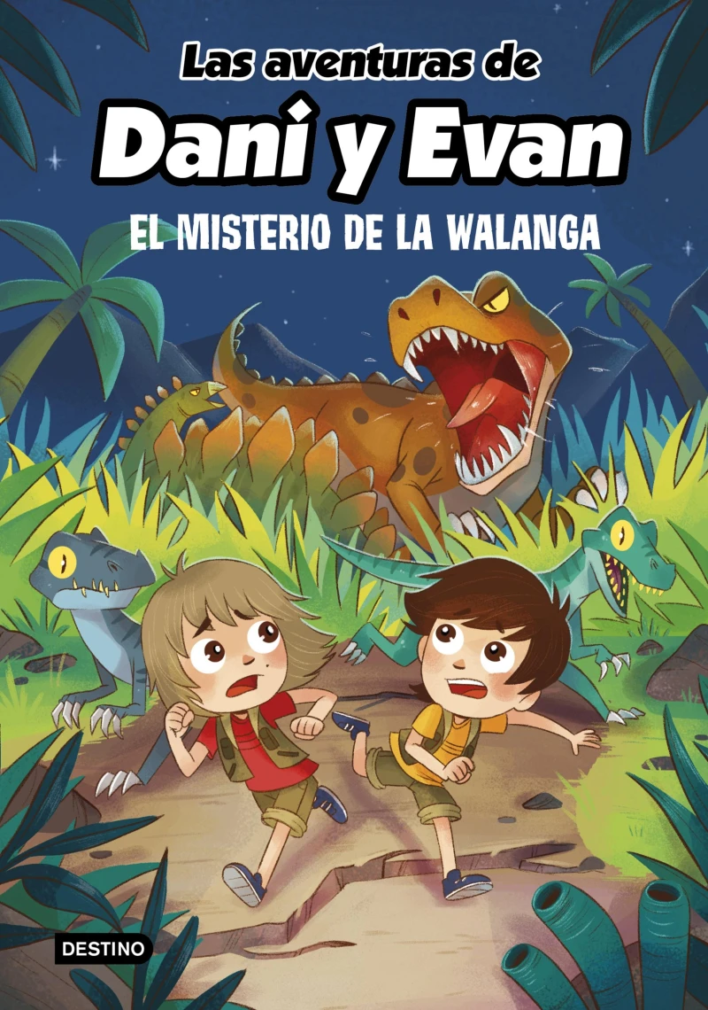 Portada: Las aventuras de Dani y Evan 4. El misterio de la Walanga