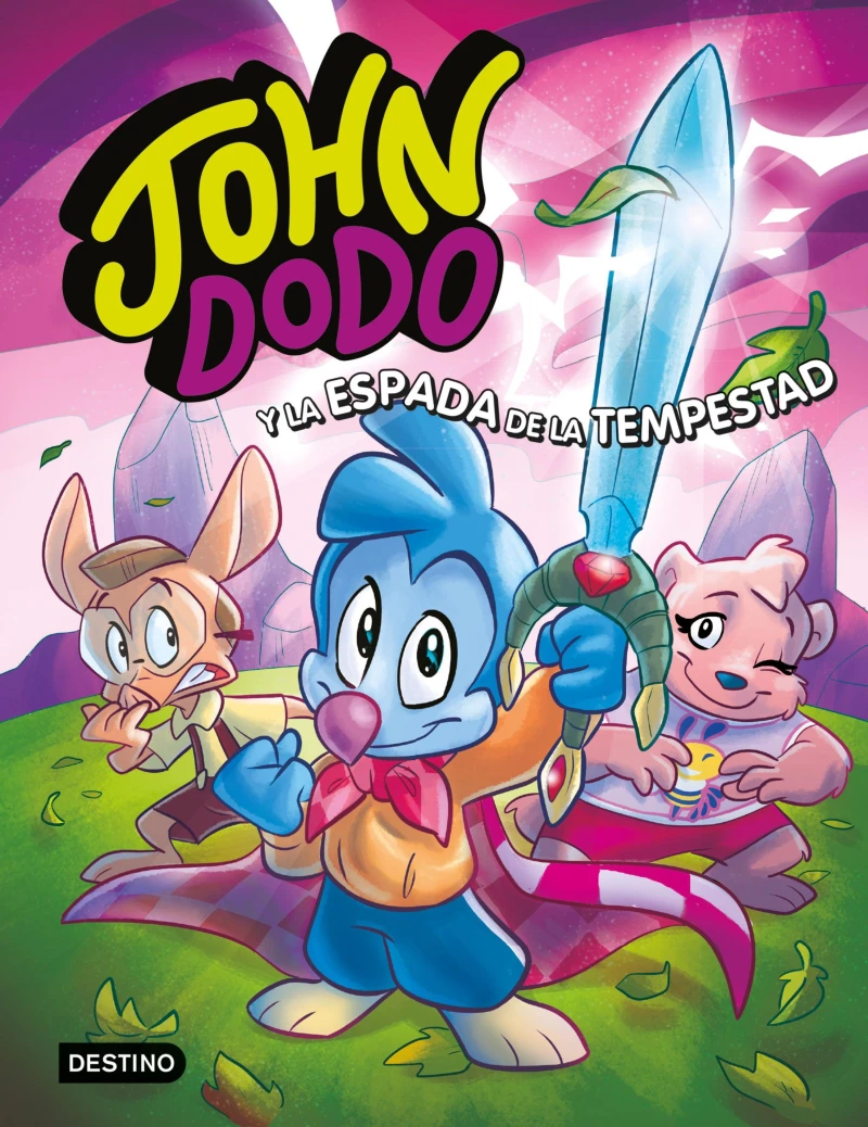Portada: John Dodo 3. John Dodo y la espada de la tempestad